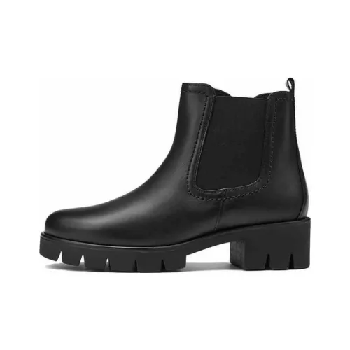 Gabor Мода Короткие Челси 4,5 см Женские Черные