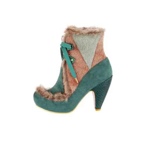 IRREGULAR CHOICE Ботильоны Зеленые Женские