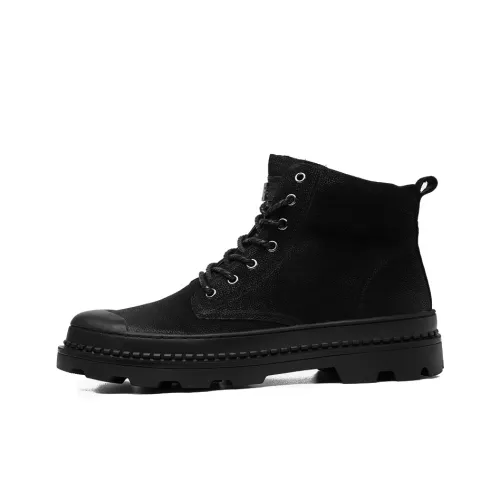 YEDANI Crew Martin Boot 4,5 см Мужской Черный