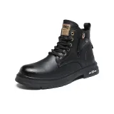 Черный с флисовой подкладкой