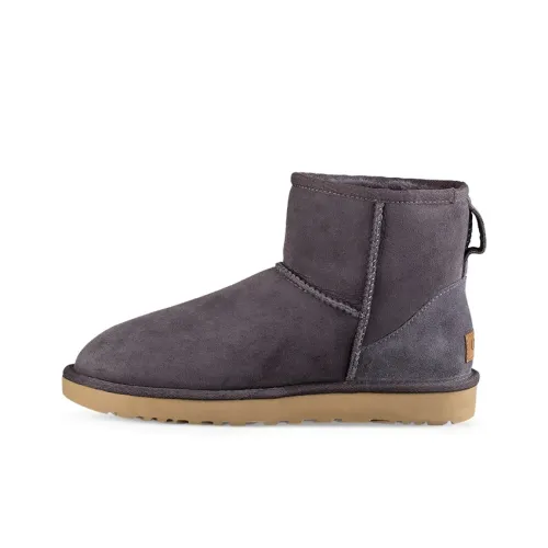UGG Classic Mini II Термостойкие противоскользящие ботинки с низким верхом для снега женские фиолетово-серые