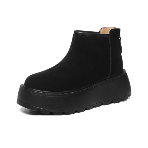 Golden Silk Rabbit Женские ботильоны