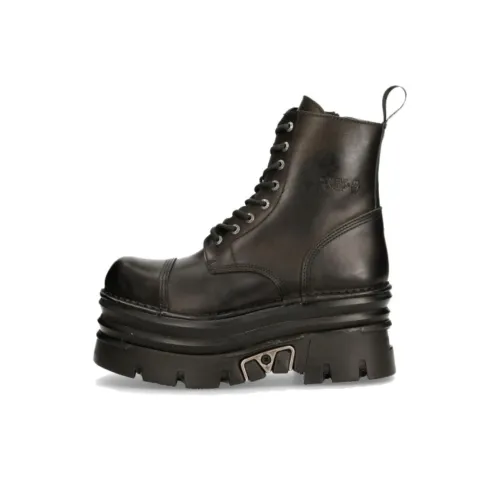 NEW ROCK Ботильоны 9 см Унисекс Черный