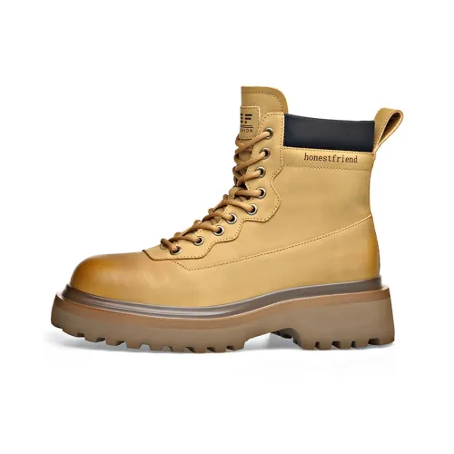 YEDANI Носки Crew Martin Boot Мужской Желтый