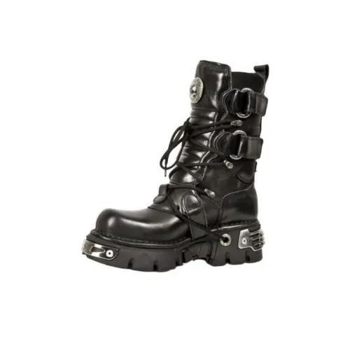 NEW ROCK Martin Boot Унисекс Черный
