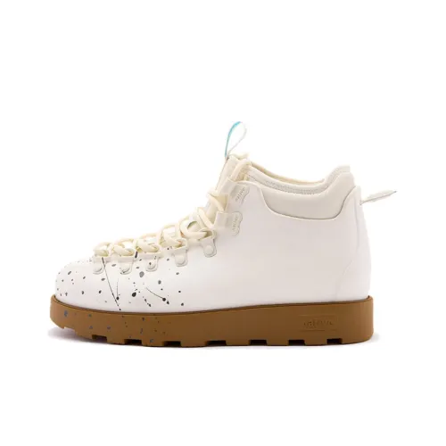 Native Shoes Fitzsimmons Мартинсы Белый | Черный | Коричневый Унисекс