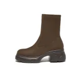 Тёмный кофейный цвет - флисовая подкладка