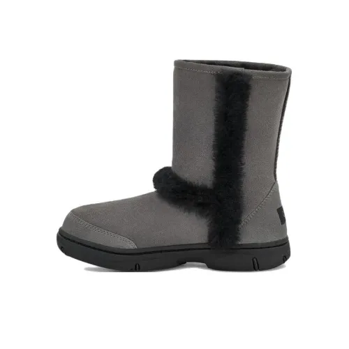 UGG Термические Короткие MID Ботинки для снега Женские Серые