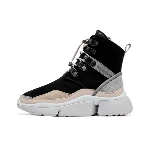 AU MU Термический Slip-Resistant Короткий MID Ботинки для снега Унисекс