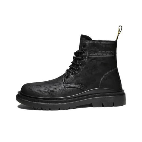 EMINU Мужские ботинки Martin, черные