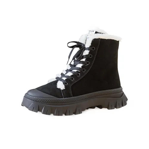 Joy&Mario Мартинсы Черные Женские