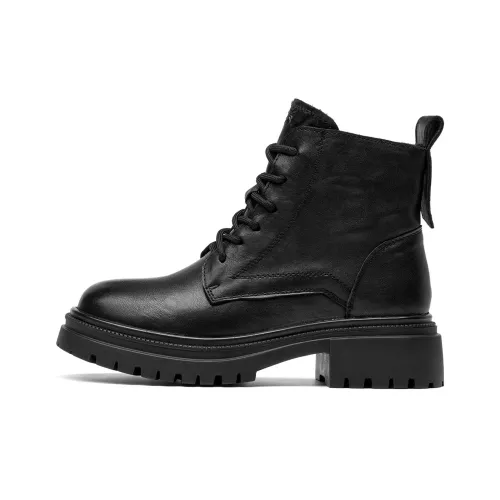 Spider King Short Martin Boot Women's Black