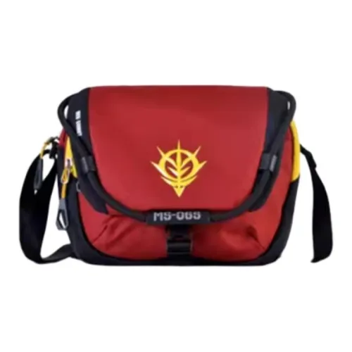 FX CREATIONS Mobile Suit Gundam Collaboration Нейлоновая Сумка через плечо Мужская Зеленая Красная