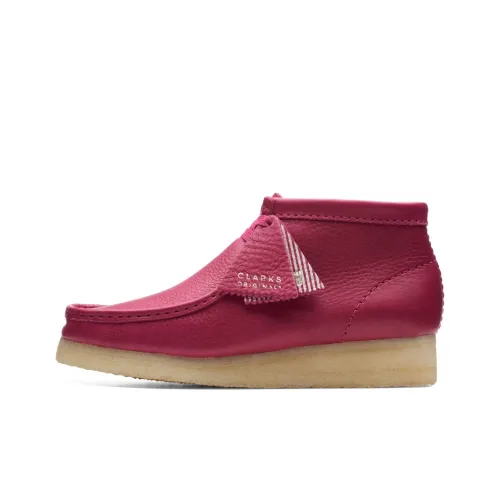 Clarks Originals WALLABEE Ботильоны Женские Фиолетовый Розовый