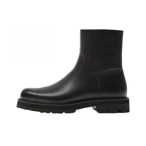 ZARA Ботильоны Мужские Черные