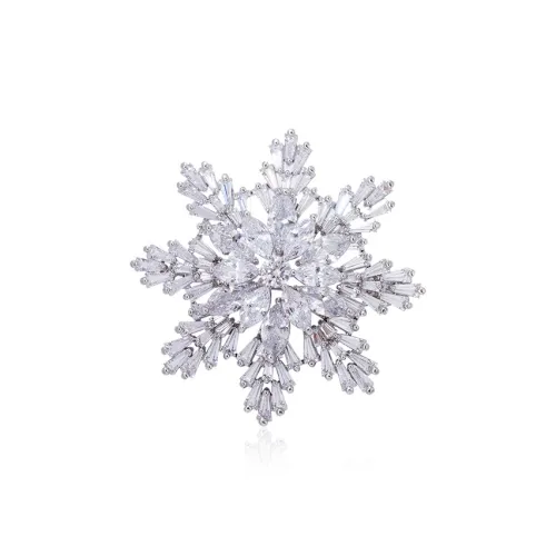 Фиолетовый сплав броши женский серебряный