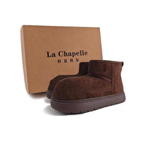 La Chapelle Сноубутсы Темный кофейный Женские