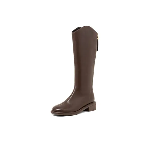 COMELY Колено Высокие сапоги 4CM Женские
