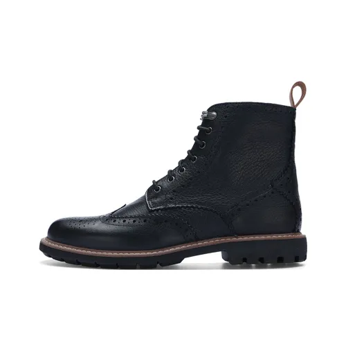 Clarks Short Martin Boot Мужской Черный