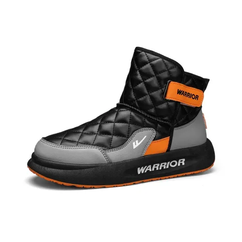 Warrior Сноубутсы Черный Серый Оранжевый Флис Утепленный Мужской