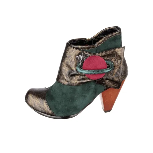 IRREGULAR CHOICE Ботильоны Зеленые Женские