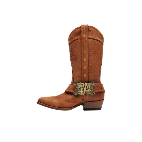 Naked Wolfe The OUTLAW Ботильоны Мужские Коричневые