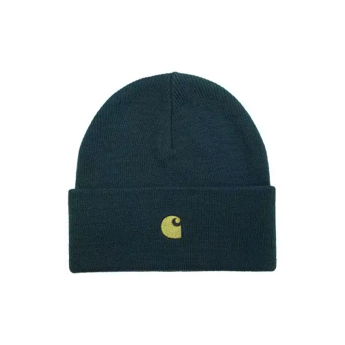 Carhartt WIP Acrylic Beanies Men's Blue Carhartt WIP Акриловые Шапки-бини Мужские Синие