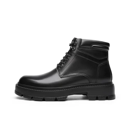 CROWN Martin Boots Black Men's