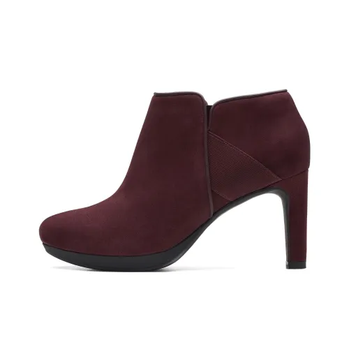 Clarks Ботильоны Красные Женские