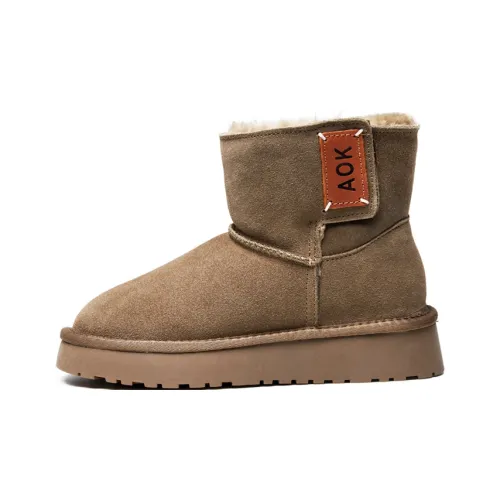 AOKANG Термические Короткие Снежные Ботинки Женские