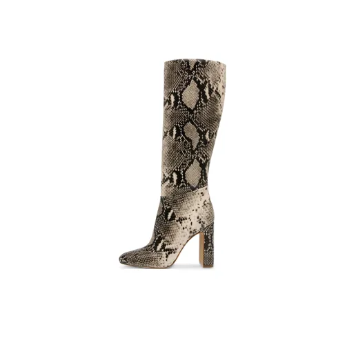STEVE MADDEN Женские высокие сапоги до колена, черно-коричневые
