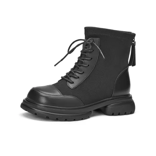 GEMEIQ Короткий Мартин Ботинок 4CM Женские