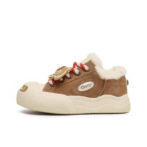 JIPOSEN Скейтборд Кроссовки Низкие Коричневые Унисекс