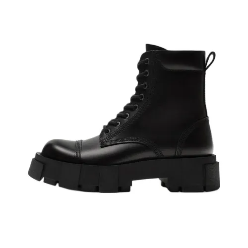 ZARA Мужские ботинки Martin, черные