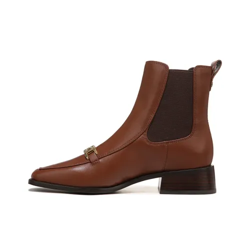 SAM EDELMAN Torance Короткий Челси Женские Желтая земля Охра