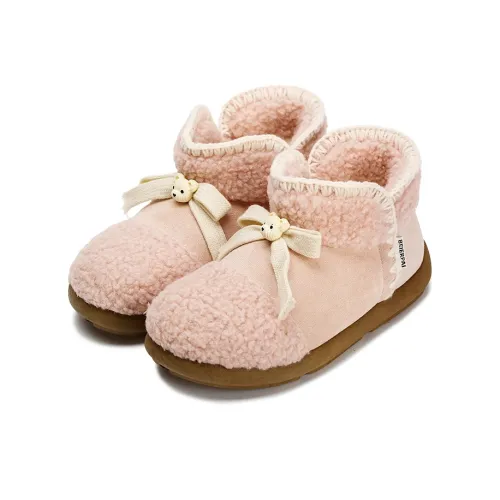 Zun'er Термический Устойчивый к Износу Короткие Снежные Ботинки Женские Розовые