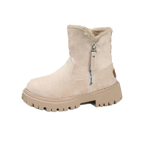 Peach Print Термический Короткий MID Ботинки для снега Женские