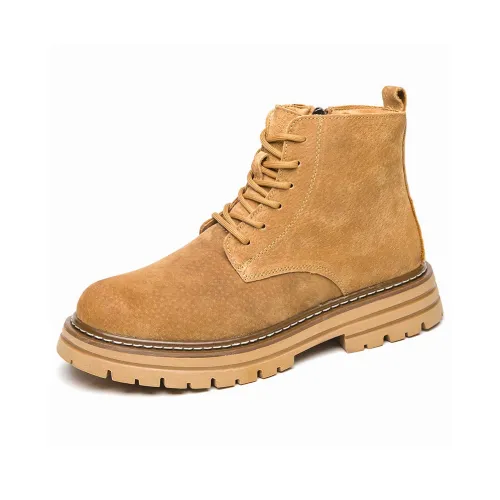 PLO CART Короткий Мартин Boot Мужской Светло-коричневый