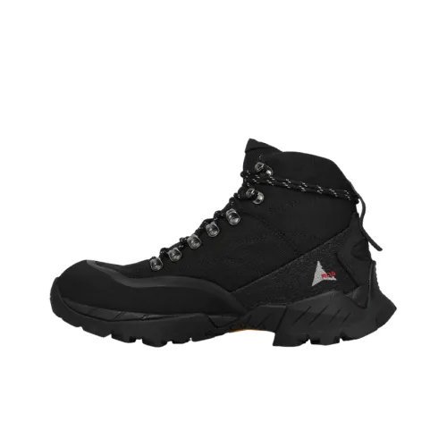 ROA Износостойкий Короткий MID Голень Аутдор Мужской Черный