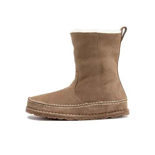 Ботильоны Birkenstock Женские Коричневые Стандартные