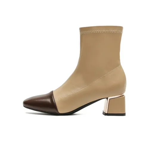 YAFEI XUANYU Ботильоны Женские Хаки