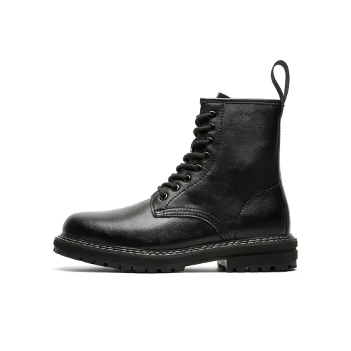 Chi Wolf Короткий Мартин Ботин Мужской Черный