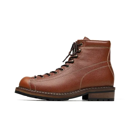 YEDANI Короткий ботинок Martin мужской коричневый