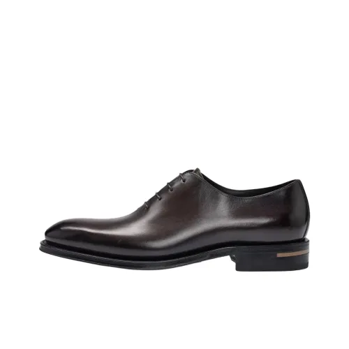 Hugo Boss Туфли Низкие Темно-Коричневые Мужские