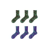 3 яшмовых + 3 зеленофиолетовых [6 пар]