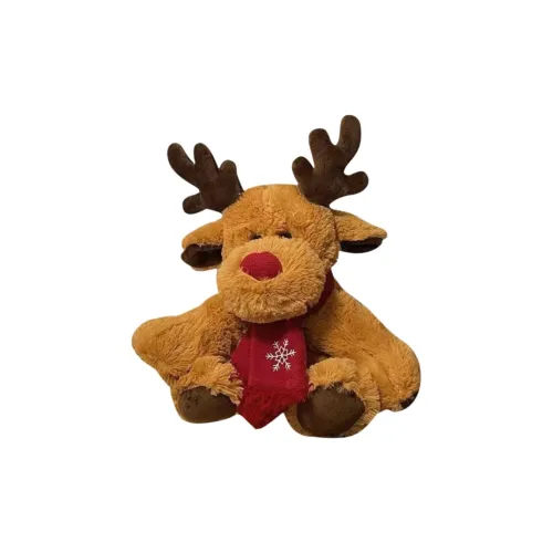 Small Bubble Ночной свет Singing Рождество Олень Plush Toy Куклы Плюшевая кукла 25 см высокая