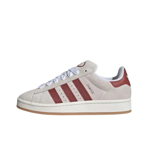 Adidas Originals CAMPUS 00s Low Топ Кроссовки для скейтбординга Женские Белый Красный