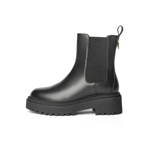 BELLE Короткий Челси 6 см Женские Коричневый Черный