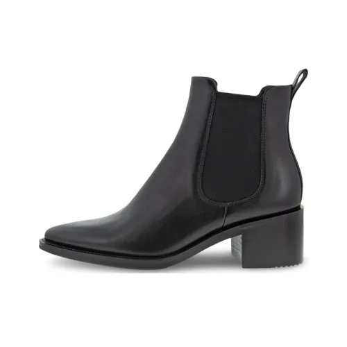 Ecco Форма 35 Sartorelle Короткий Челси Женские Черный