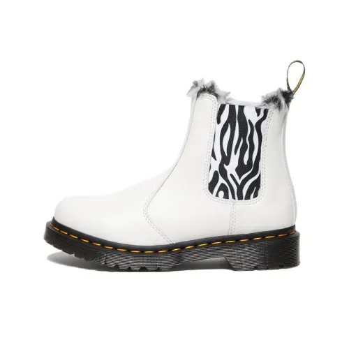 Dr.Martens Короткий Челси Женские Белые